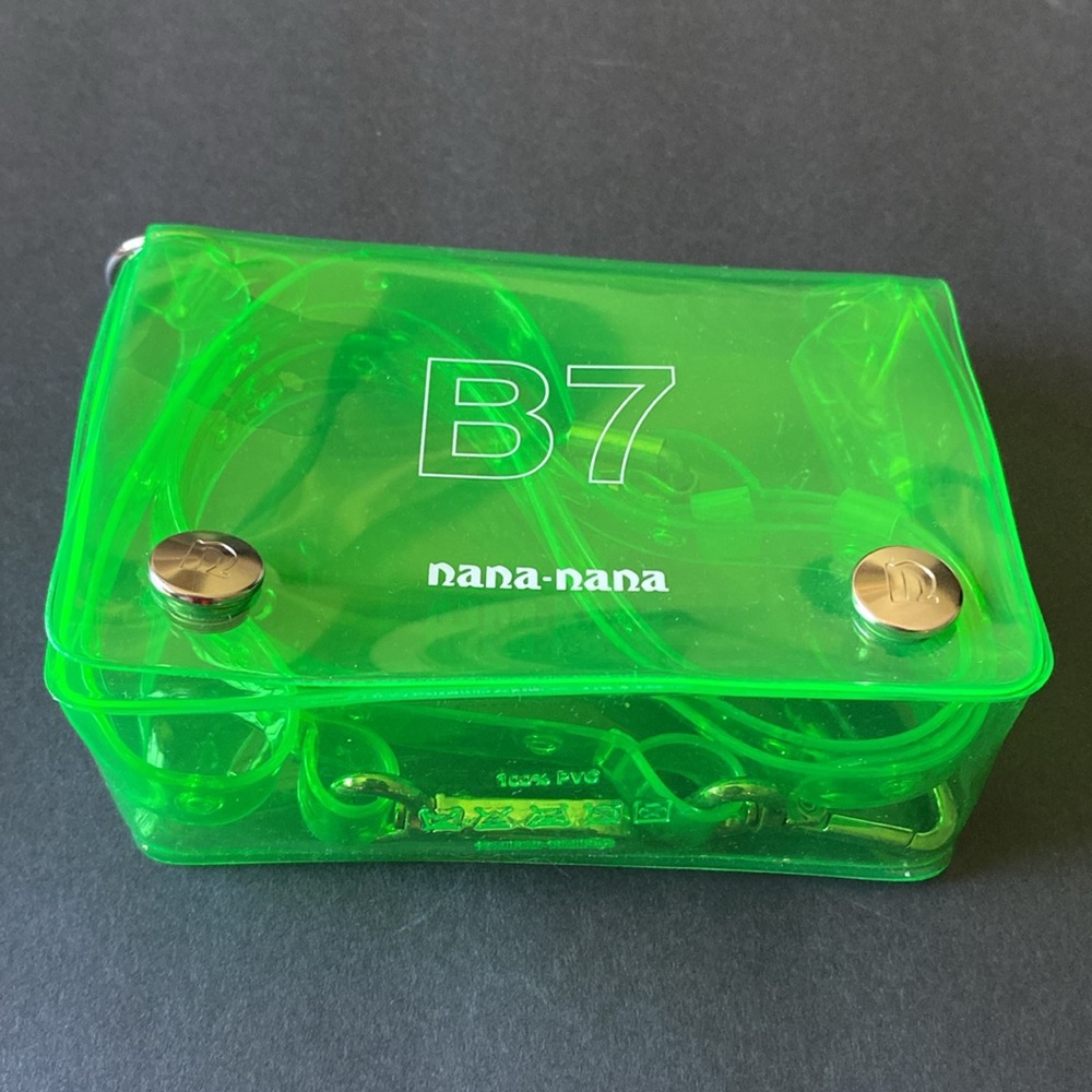 Kith Exclusive Neon Green Nana-Nana B7 Mini Bag w/ Adjustable Strap